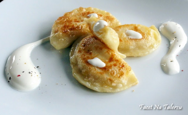 pierogi ruskie z patelni