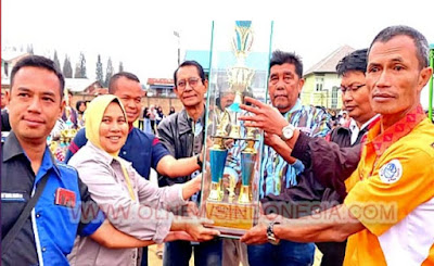 DC GBM MAN 3 Medan Boyong Piala Bergilir Bupati Karo