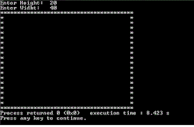 sample output square shape in c++ using for loop c++ code