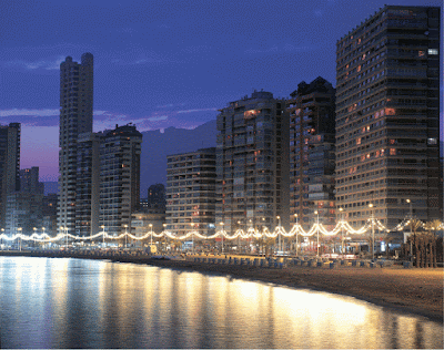 Benidorm de noche