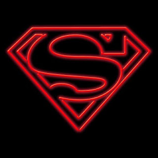 Superman Neon Logo