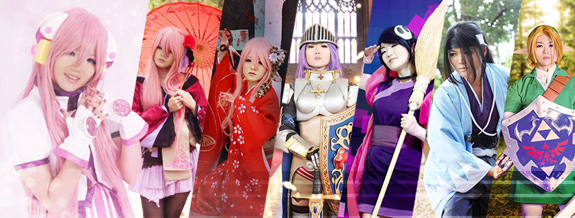 cosplay megurine luka - project diva, paladin - ragnarok online, elsie - kami nomi, hijikata - hakuouki, link - legend of zelda, Kessy cosplay