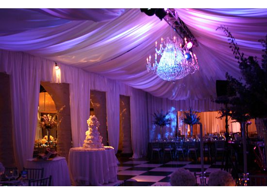 There are various lighting colors the can compliment your wedding theme or