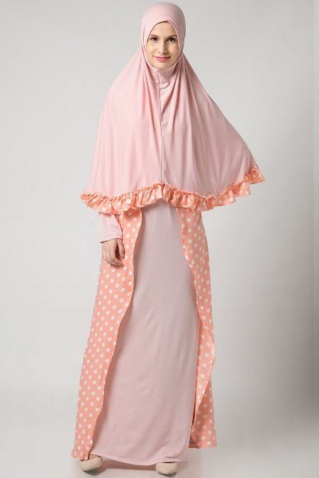 15 Model Baju Gamis Muslimah Modern