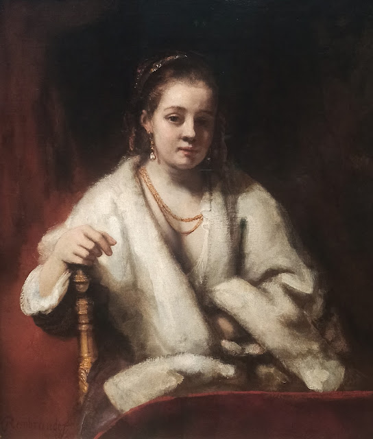 Rembrandt Portrait of Hendrickje Stoffels