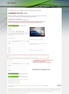 Tutorial Cara Daftar Payoneer