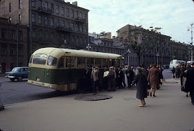Antiguas fotografías de Leningrado (San Petersburgo) en los años 60