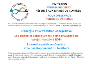 Invitation pour le webinaire