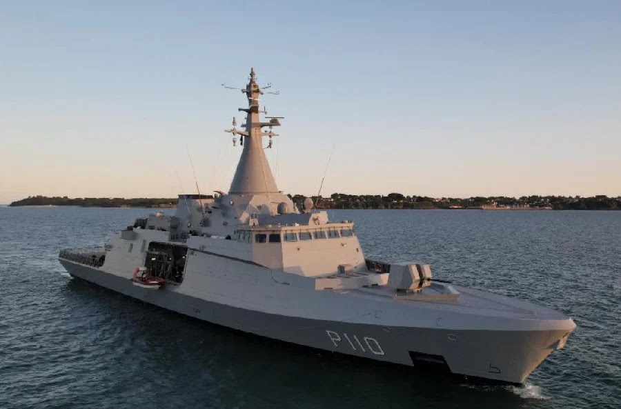 Naval Group entrega de la primera corbeta Gowind para la Marina de los Emiratos Árabes Unidos
