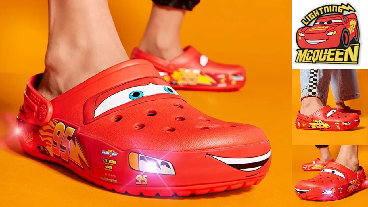 Lightning-McQueen-Crocs-for-men-and-women-adults
