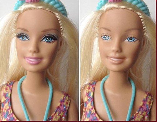 Barbie Berias Vs Barbie Natural