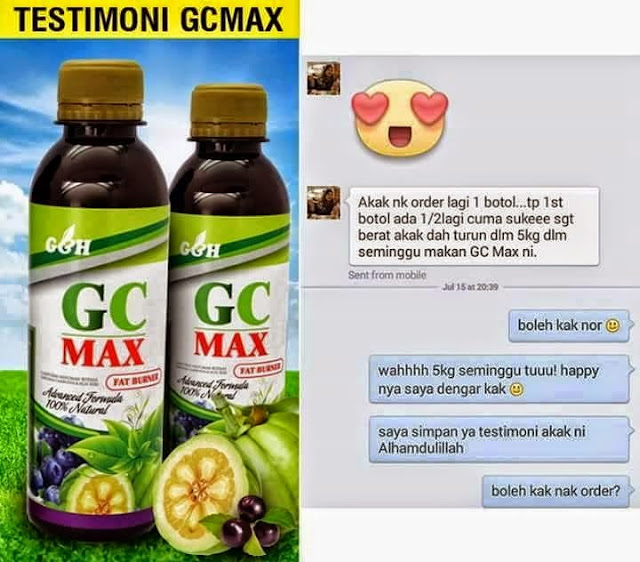 GC Max Fat Burner Murah