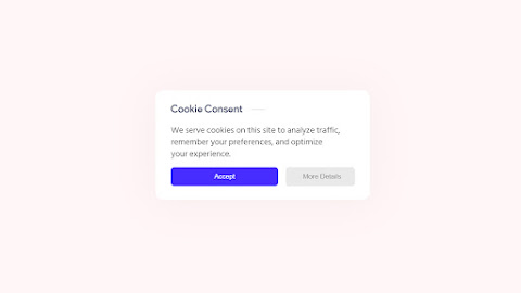 How to Create Responsive Cookie Consent Notice Widget in Blogge