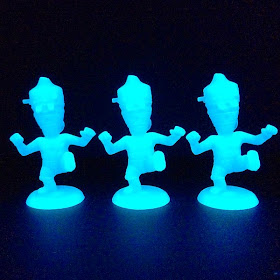 Glow in the Dark Mini IG-BABA Resin Figure by Healeymade