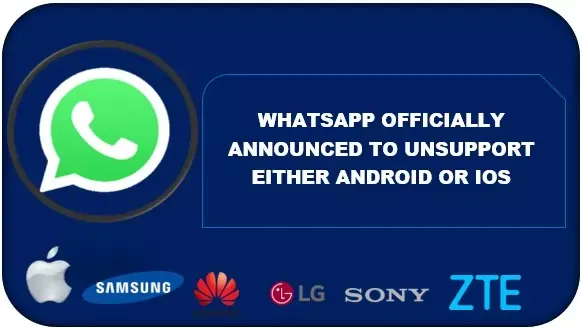 Shocking News from WhatsApp; WhatsApp Won’t Run on Either Android or IOS