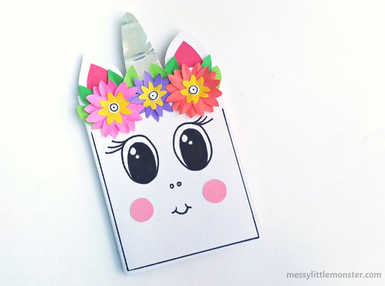 DIY Unicorn Notebook Craft for Kids