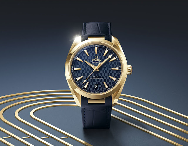 Apresentando a nova réplica do relógio de ouro Omega Seamaster Aqua Terra Tokyo 2020