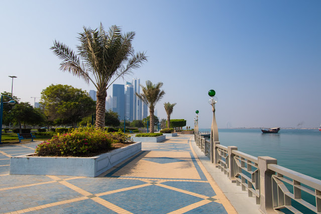 Corniche (lungomare)-Abu Dhabi