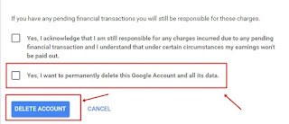 Cara Menghapus Akun Gmail Secara Permanen