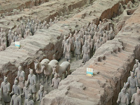 Armée de soldats en terre cuite à Xi'an