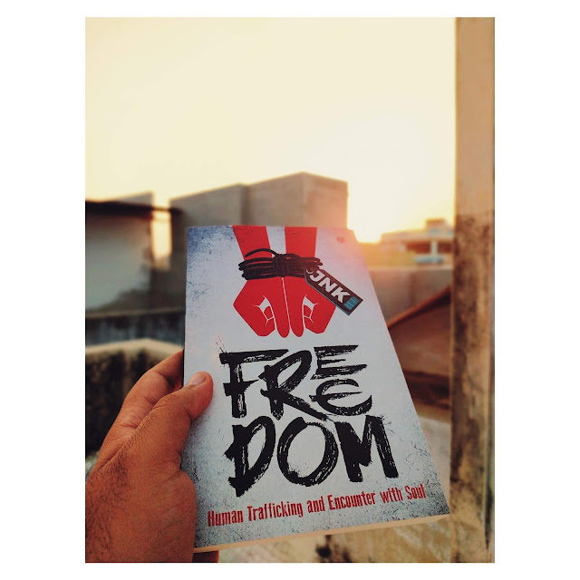 Book Review: Freedom by JNK | Human Trafficking and Encounter with Soul | Dhiraj Sindhi | Indian Book Blogger