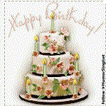 Kue  ucapan ulang  tahun  Animasi  free download  Gambar kue  