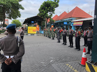 Operasi Yustisi Gabungan Polresta Yogyakarta TNI dan Sat Pol PP Bantu Pencegahan Penyebaran Covid-19 di Kota Yogyakarta