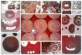 Red Nose Cake Image