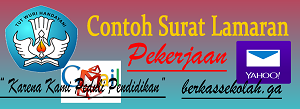 Free Download Rujukan Surat Lamaran Pekerjaan Perusahaan Atau Instansi