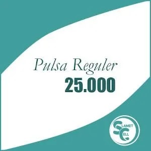 Pulsa Reguler 25000