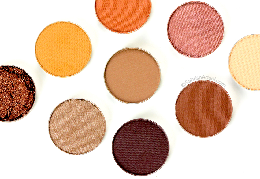 Makeup Geek Pressed Eyeshadows - Review & Swatches (Part IV)