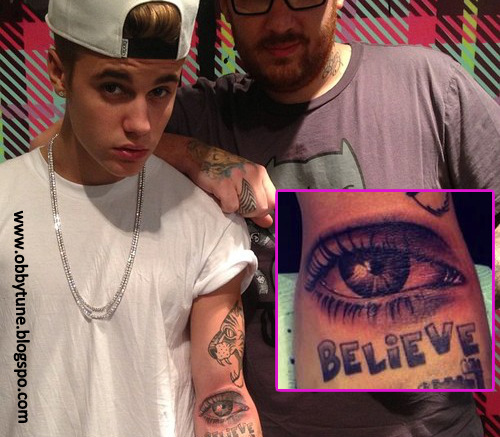 Justin Bieber Tattoo Pics