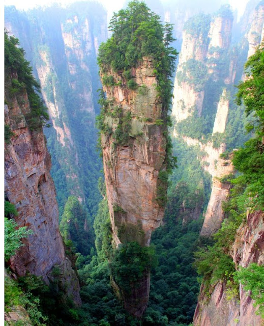 Teanzy Mountains in China