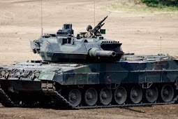 counterpart about German Leopard 2 tanks, which Kyiv is urgently requesting to confront Russian armour.