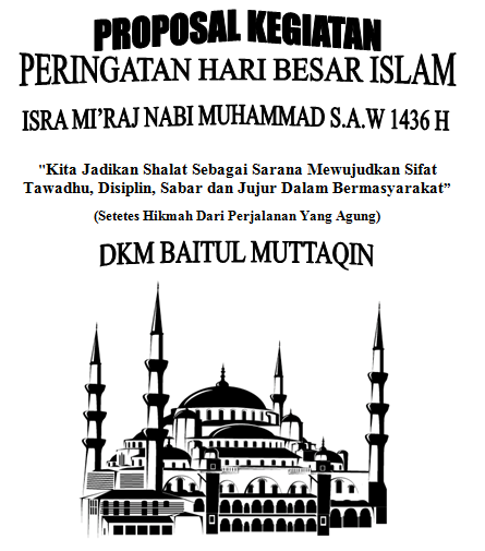 Contoh Cover Proposal Agustusan - Terbaru 10