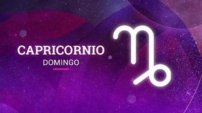 CAPRICORNIO - HORÓSCOPO DEL DOMINGO 1 DE SEPTIEMBRE 2019
