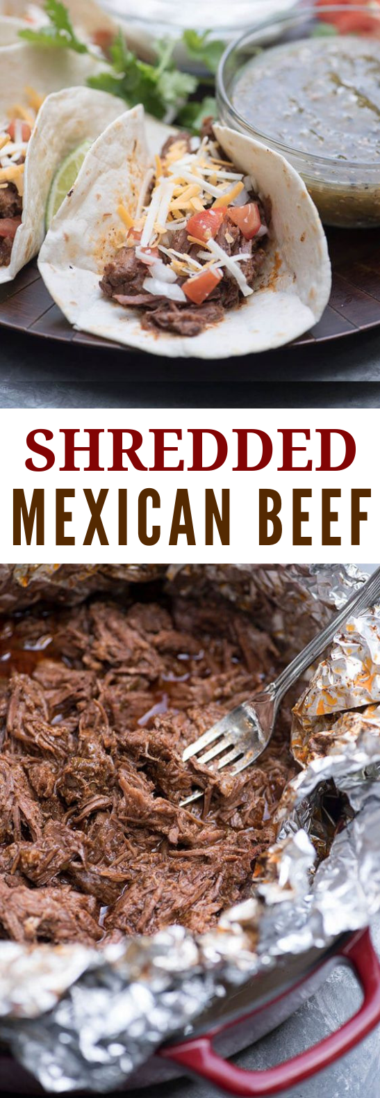 SHREDDED MEXICAN BEEF #Mexican #Dinner