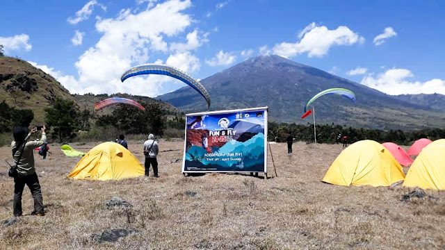 Sembalun Paragliding kembali gelar Festival Fun and Fly di kaki Gunung Rinjani 