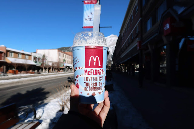 Oreo McFlurry, McDonald's Banff, Alberta, Canada