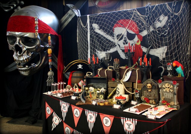 Pirate Themed Birthday Party