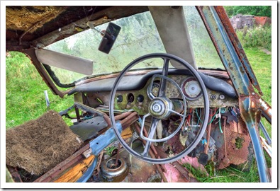 old wolseley rotting away