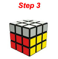 Rubiks Cube Solve Step 3