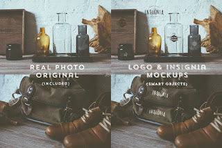 75 Hip Logo Overlay Mockups