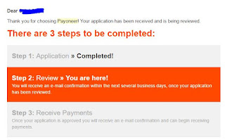 notification payoneer