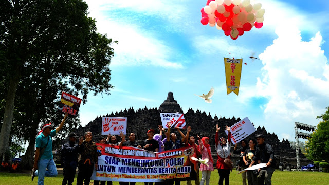 Keluarga Besar Wartawan Pokja Magelang Raya Dukung Polres Magelang Berantas Berita Hoax