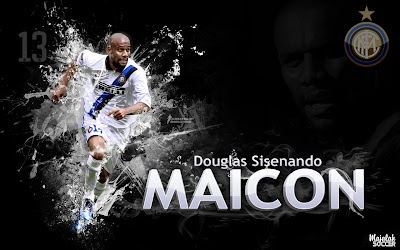 Wallpapers Doglas Maicon Inter Milan 2012-2013