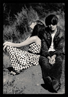 cute couples black and white picture