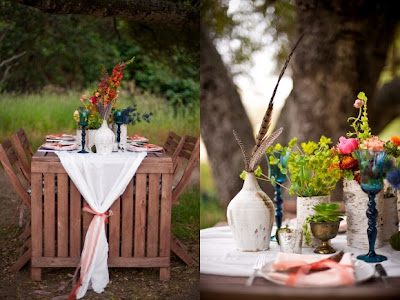 Life of a Vintage Lover California Bohemian Wedding Al Fresco