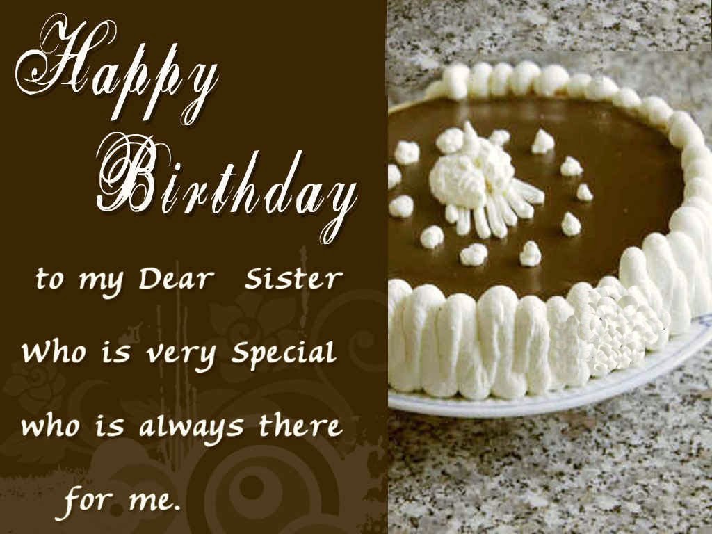 Birthday sister wish hd wallpaper,cake,e-cards etc. | Birthday Wish ...