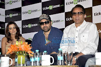 Dharmendra, Sunny Deol and Ajay Devgn Launch Ticketplease.com Website Pics